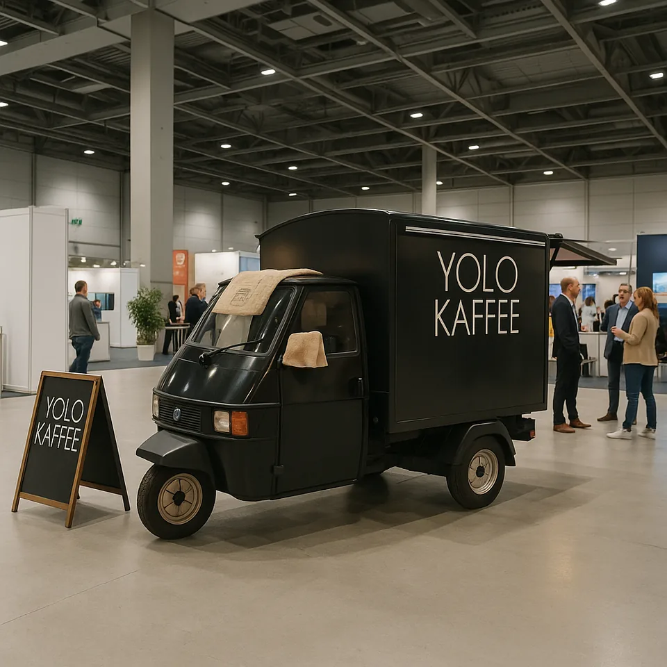 Ape auf der Messe